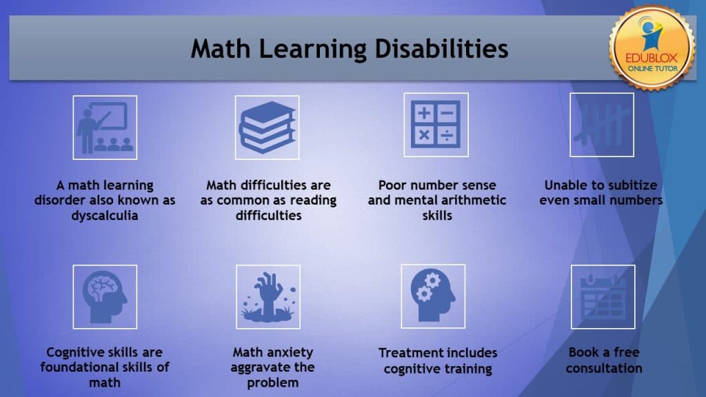 what is a learning disability in math problem solving